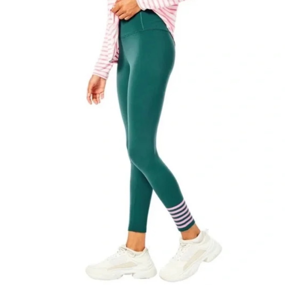 NWT Addison Bay Ivy and Peony Striped Everyday Legging Size Large - Picture 4 of 9